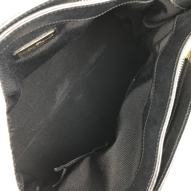 【中古品】【メンズ/レディース】 Salvatore Ferragamo サルヴァトーレフェラガモ AB-21E163 2WAYバッグ 鞄 黒 トートバッグ BLACK 180-251217-SY-02-iwa カラー：BLACK 万代Net店