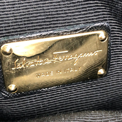 【中古品】【メンズ/レディース】 Salvatore Ferragamo サルヴァトーレフェラガモ AB-21E163 2WAYバッグ 鞄 黒 トートバッグ BLACK 180-251217-SY-02-iwa カラー：BLACK 万代Net店