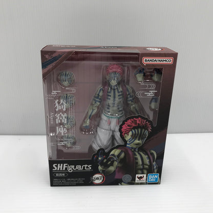 【中古美品】 S.H.Figuarts 鬼滅の刃 猗窩座 未開封 検品跡のテープの二重張りあり 051-260630-ti-04-tagh 万代Net店