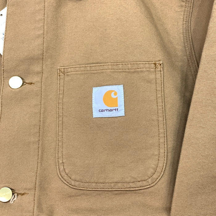 【中古品】【メンズ】 Carhartt カーハート MICHIGAN COAT ミシガンコート ジャケット アウター ブランド 古着 145-260208-gm-23-fuz サイズ：L カラー：ブラウン 万代Net店