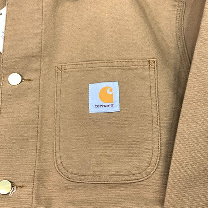 【中古品】【メンズ】 Carhartt カーハート MICHIGAN COAT ミシガンコート ジャケット アウター ブランド 古着 145-260208-gm-23-fuz サイズ：L カラー：ブラウン 万代Net店