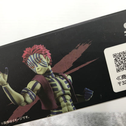 【中古美品】 S.H.Figuarts 鬼滅の刃 猗窩座 未開封 検品跡のテープの二重張りあり 051-260630-ti-04-tagh 万代Net店