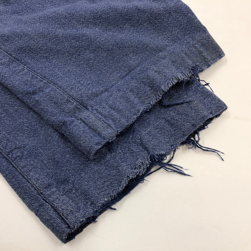 【中古品】【メンズ】 SWISS ARMY スイス軍 WORK PANT ワークパンツ ボトムス 157-260427-hn-05-fur サイズ：56×78 カラー：ブルー系 万代Net店