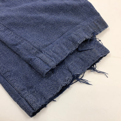 【中古品】【メンズ】 SWISS ARMY スイス軍 WORK PANT ワークパンツ ボトムス 157-260427-hn-05-fur サイズ：56×78 カラー：ブルー系 万代Net店
