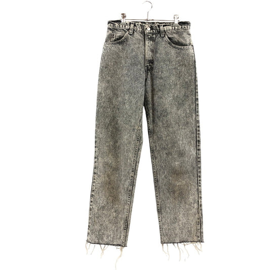 【ジャンク品】【メンズ】 LEVI'S リーバイス 90S GALACTIC WASH 550 DENIM PANT 550-4158 刻印575 ギャラクティックウォッシュ デニムパンツ ボトムス 157-260427-hn-06-fur サイズ：W31 L36 カラー：ブラック 万代Net店