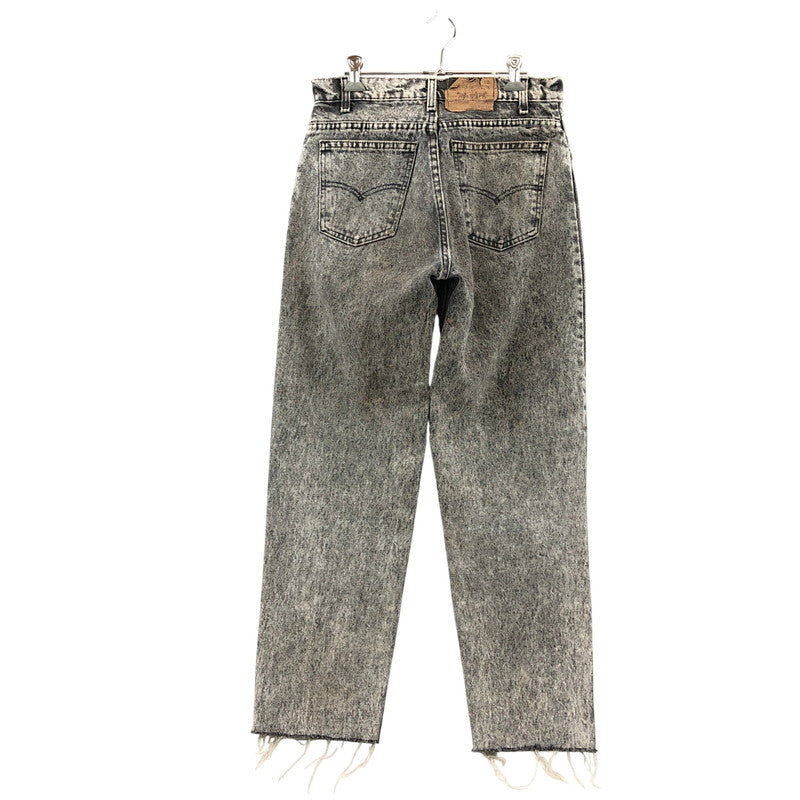 【ジャンク品】【メンズ】 LEVI'S リーバイス 90S GALACTIC WASH 550 DENIM PANT 550-4158 刻印575 ギャラクティックウォッシュ デニムパンツ ボトムス 157-260427-hn-06-fur サイズ：W31 L36 カラー：ブラック 万代Net店