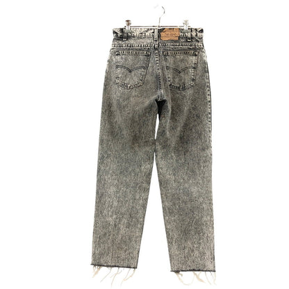 【ジャンク品】【メンズ】 LEVI'S リーバイス 90S GALACTIC WASH 550 DENIM PANT 550-4158 刻印575 ギャラクティックウォッシュ デニムパンツ ボトムス 157-260427-hn-06-fur サイズ：W31 L36 カラー：ブラック 万代Net店