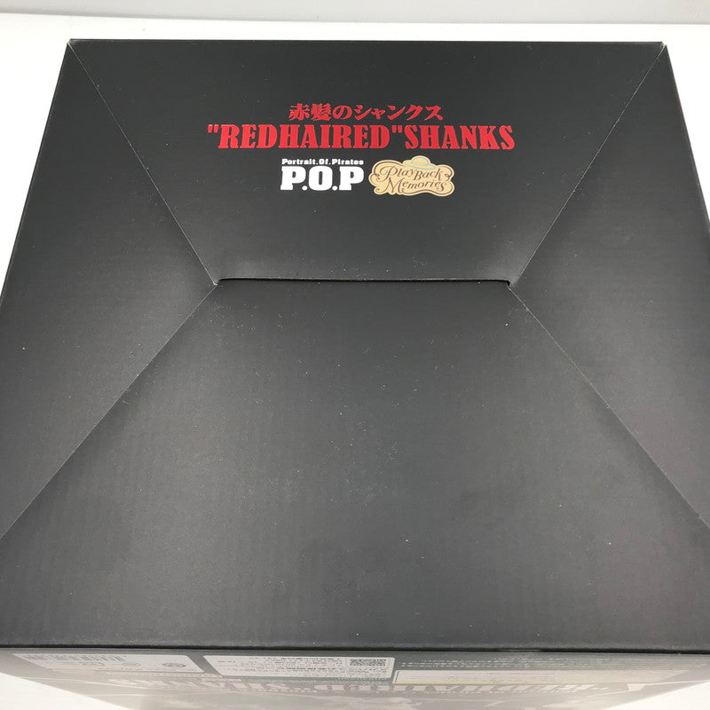 【中古美品】 メガハウス Portrait.Of.Pirates ワンピース Playback Memories 赤髪のシャンクス フィギュア P.O.P 未開封 047-260630-ti-06-tagh 万代Net店