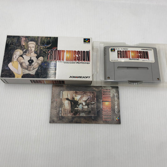【中古品】 FRONT MISSION フロントミッション スーパーファミコンソフト SFC 023-260910-ns-09-teih 万代Net店