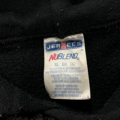 【中古品】【メンズ】 JERZEES ジャージーズ 90'S PULLOVER HOODIE 90年代 プルオーバー フーディ パーカー 145-231222-tk-8-tei サイズ：XL カラー：BLACK 万代Net店