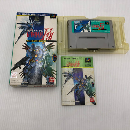 【中古品】 機動戦士ガンダムF91 フォーミュラー戦記0122 スーパーファミコンソフト SFC 023-260910-ns-02-teih 万代Net店