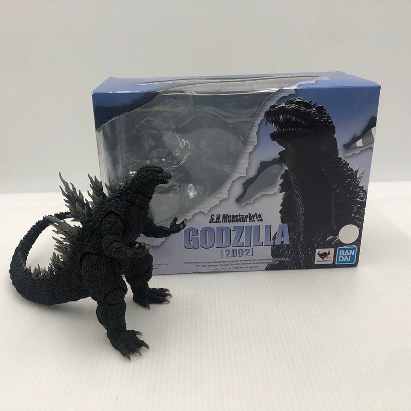 【中古品】 S.H.モンスターアーツ ゴジラ 2002 ゴジラ×メカゴジラ 再販 044-261026-ns-01-teih 万代Net店