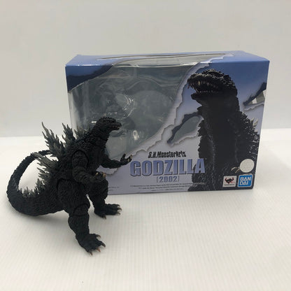 【中古品】 S.H.モンスターアーツ ゴジラ 2002 ゴジラ×メカゴジラ 再販 044-261026-ns-01-teih 万代Net店