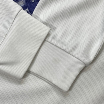 【中古品】【メンズ】 Calvin klein Jeans カルバンクラインジーンズ メッシュ長袖Tシャツ トップス ブランド 古着 141-260214-gm-09-fuz サイズ：S カラー：ホワイト 万代Net店