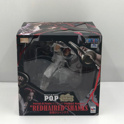 【中古美品】 メガハウス Portrait.Of.Pirates ワンピース Playback Memories 赤髪のシャンクス フィギュア P.O.P 未開封 047-260630-ti-06-tagh 万代Net店