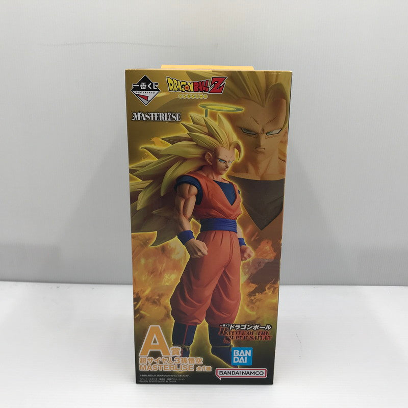 【中古美品】 一番くじ ドラゴンボール BATTLE OF THE SUPER SAIYAN A賞 超サイヤ人3孫悟空 MASTERLISE 未開封 上面1箇所にテープ二重張りあり 050-260630-ti-11-tagh 万代Net店