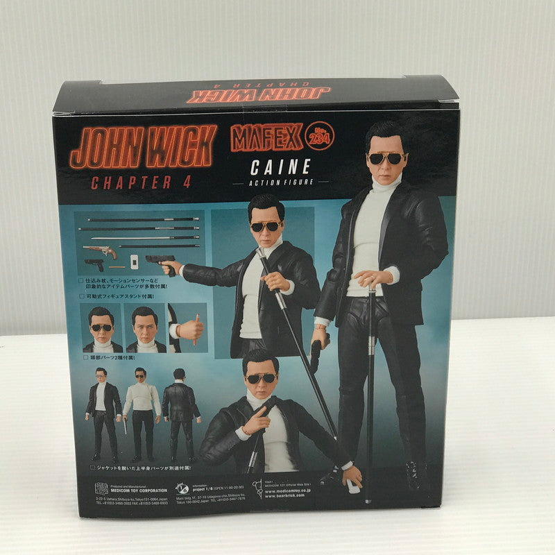 【中古美品】 メディコム・トイ MAFEX No.234 CAINE JOHN WICK： CHAPTER 4 ジョン・ウィック ケイン アクションフィギュア 未開封 箱ヤケあり 055-261002-ti-07-tagh 万代Net店