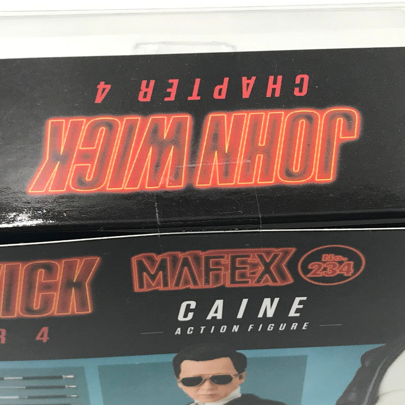 【中古美品】 メディコム・トイ MAFEX No.234 CAINE JOHN WICK： CHAPTER 4 ジョン・ウィック ケイン アクションフィギュア 未開封 箱ヤケあり 055-261002-ti-07-tagh 万代Net店