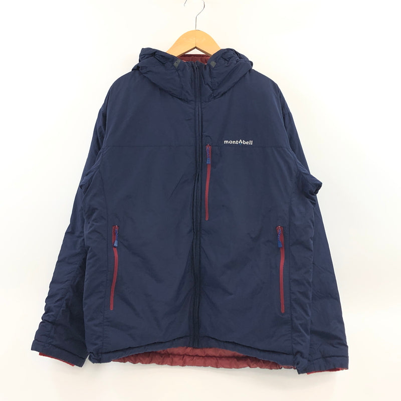 【中古品】【メンズ】 MONT-BELL モンベル COLORADO PARKA 1101492 コロラドパーカ ダウンジャケット リバーシブル アウター 144-261010-hn-01-fur サイズ：XL カラー：レッド/ネイビー 万代Net店