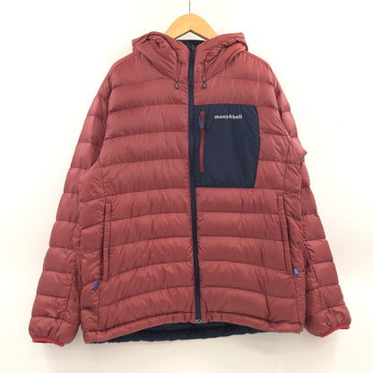 【中古品】【メンズ】 MONT-BELL モンベル COLORADO PARKA 1101492 コロラドパーカ ダウンジャケット リバーシブル アウター 144-261010-hn-01-fur サイズ：XL カラー：レッド/ネイビー 万代Net店