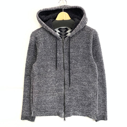 【中古美品】【メンズ】 SEAGREEN フリース ジップパーカー ブランド 古着 140-260214-gm-14-fuz サイズ：01 カラー：ブラック 万代Net店