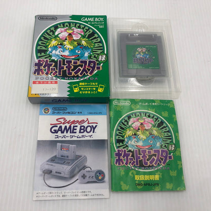 【中古品】 ポケットモンスター 緑 ポケモン GB ゲームボーイソフト 初期ロット 00刻印 欠品有り 023-261028-ns-01-teih 万代Net店