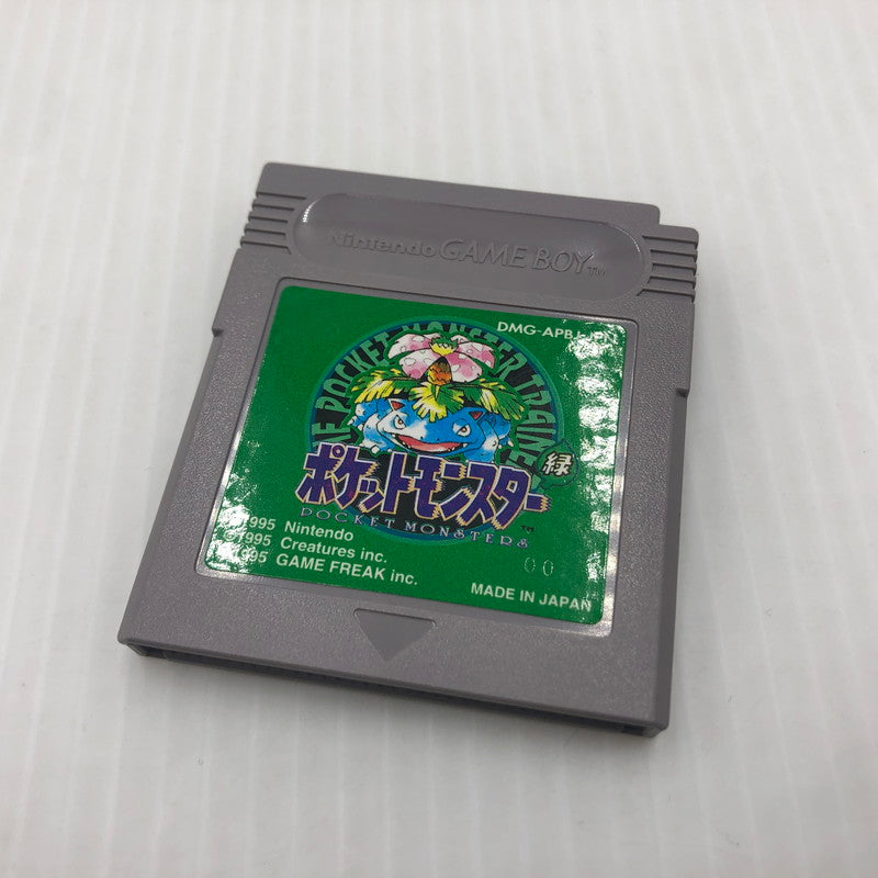 【中古品】 ポケットモンスター 緑 ポケモン GB ゲームボーイソフト 初期ロット 00刻印 欠品有り 023-261028-ns-01-teih 万代Net店
