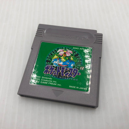 【中古品】 ポケットモンスター 緑 ポケモン GB ゲームボーイソフト 初期ロット 00刻印 欠品有り 023-261028-ns-01-teih 万代Net店