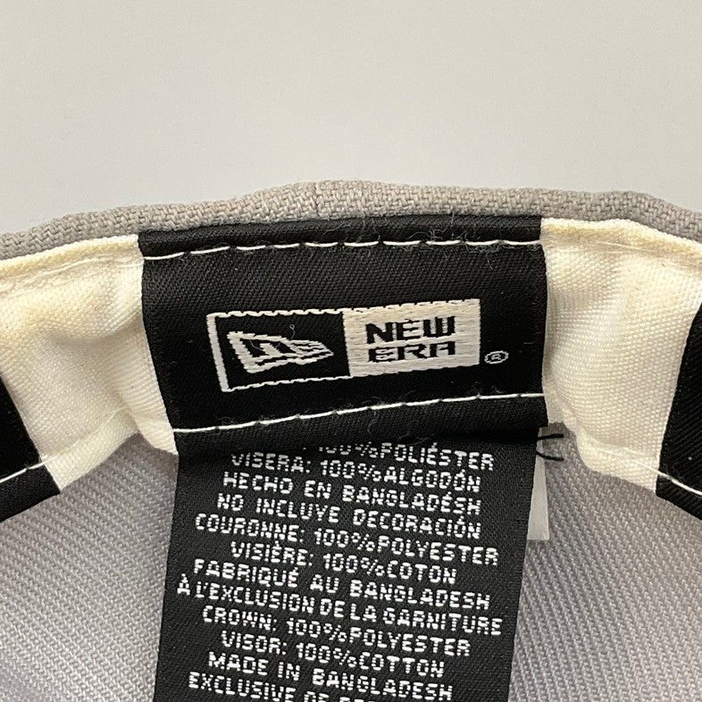 【中古品】【メンズ】 NEW ERA ニューエラ 59FIFTY ミルウォーキー・ブルワーズ CHROME ANNIVERSARY キャップ 185-260421-SS-07-iwa サイズ：7 3/4 カラー：グレー ホワイト 万代Net店