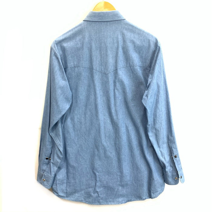 【中古品】【メンズ】 JULIEN DAVID 長袖シャツ ブランド 古着 142-260214-gm-16-fuz サイズ：S カラー：ブルー 万代Net店