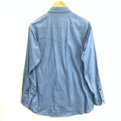 【中古品】【メンズ】 JULIEN DAVID 長袖シャツ ブランド 古着 142-260214-gm-16-fuz サイズ：S カラー：ブルー 万代Net店