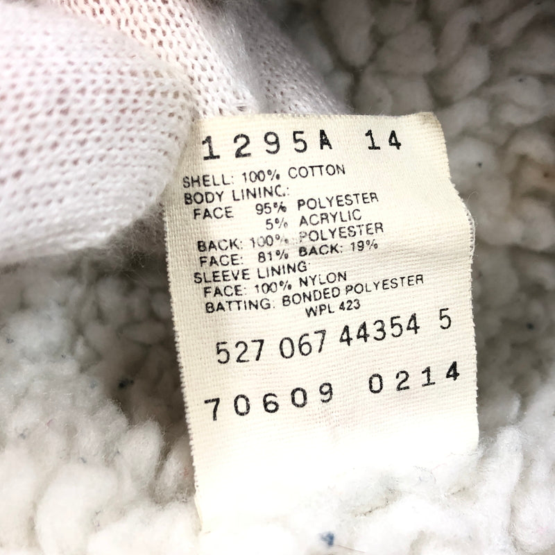【中古品】【メンズ】 LEVI'S リーバイス DENIM BOA JACKET 70609-0214 USA製 デニムボアジャケット アウター 146-261010-hn-02-fur サイズ：L カラー：インディゴ/ホワイト 万代Net店