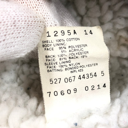 【中古品】【メンズ】 LEVI'S リーバイス DENIM BOA JACKET 70609-0214 USA製 デニムボアジャケット アウター 146-261010-hn-02-fur サイズ：L カラー：インディゴ/ホワイト 万代Net店