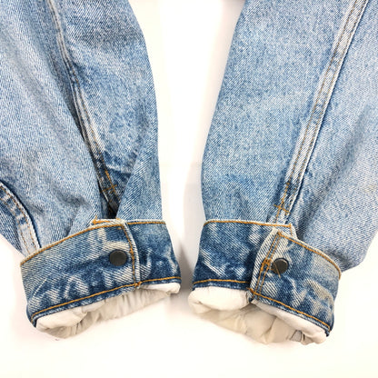 【中古品】【メンズ】 LEVI'S リーバイス DENIM BOA JACKET 70609-0214 USA製 デニムボアジャケット アウター 146-261010-hn-02-fur サイズ：L カラー：インディゴ/ホワイト 万代Net店