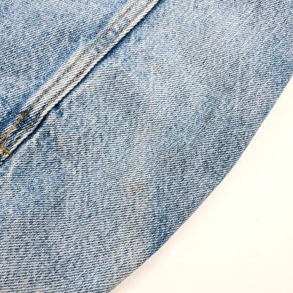 【中古品】【メンズ】 LEVI'S リーバイス DENIM BOA JACKET 70609-0214 USA製 デニムボアジャケット アウター 146-261010-hn-02-fur サイズ：L カラー：インディゴ/ホワイト 万代Net店