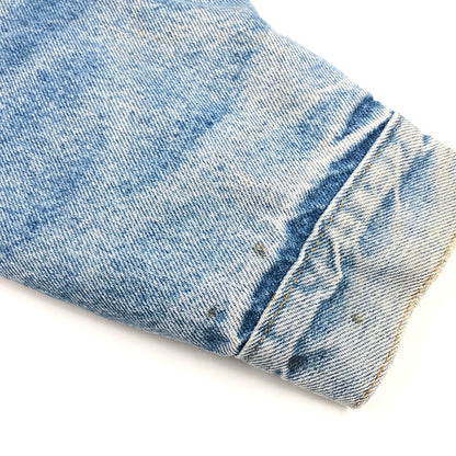 【中古品】【メンズ】 LEVI'S リーバイス DENIM BOA JACKET 70609-0214 USA製 デニムボアジャケット アウター 146-261010-hn-02-fur サイズ：L カラー：インディゴ/ホワイト 万代Net店