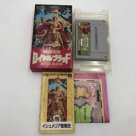 【中古品】 スーパーロイヤルブラッド スーパーファミコンソフト SFC 023-260910-ns-08-teih 万代Net店