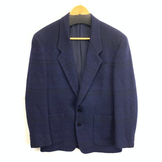 【中古品】【メンズ】 KENZO ケンゾー テーラードジャケット アウター ブランド 古着 141-260214-gm-20-fuz サイズ：1 カラー：ネイビー 万代Net店