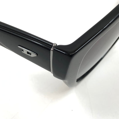 【現状渡し品】【メンズ/レディース】 DIESEL ディーゼル SQUARE SUNGLASSES DL2005 2001 スクエアサングラス アイウェア 203-260718-hn-03-fur サイズ：56ロ19 145 カラー：ブラック 万代Net店