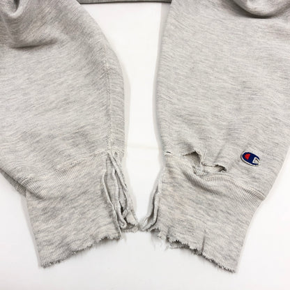 【現状渡し品】【メンズ】 CHAMPION チャンピオン REVERSE WEAVE "MICHIGAN" SWEATSHIRT 90S メキシコ製 リバースウィーブ スウェットシャツ トレーナー トップス 146-261010-hn-04-fur サイズ：XL カラー：グレー 万代Net店