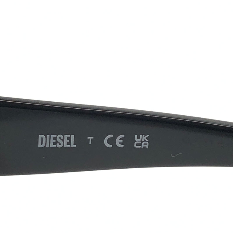 【現状渡し品】【メンズ/レディース】 DIESEL ディーゼル SQUARE SUNGLASSES DL2005 2001 スクエアサングラス アイウェア 203-260718-hn-03-fur サイズ：56ロ19 145 カラー：ブラック 万代Net店