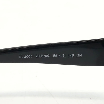 【現状渡し品】【メンズ/レディース】 DIESEL ディーゼル SQUARE SUNGLASSES DL2005 2001 スクエアサングラス アイウェア 203-260718-hn-03-fur サイズ：56ロ19 145 カラー：ブラック 万代Net店