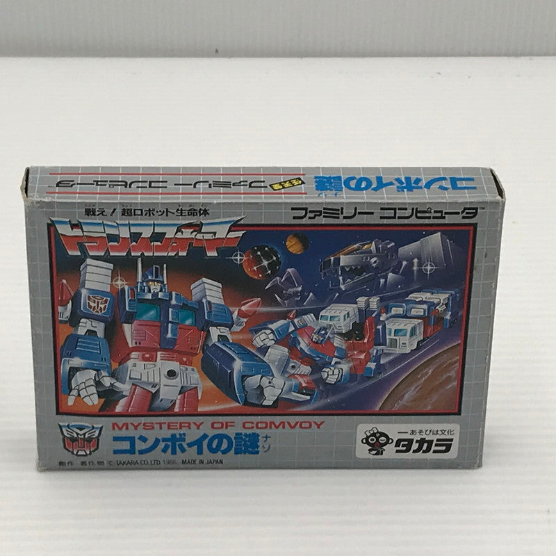 【中古品】 タカラ ファミコンソフト トランスフォーマー コンボイの謎 動作確認済み カビの付着あり 023-261002-ti-16-tagh 万代Net店