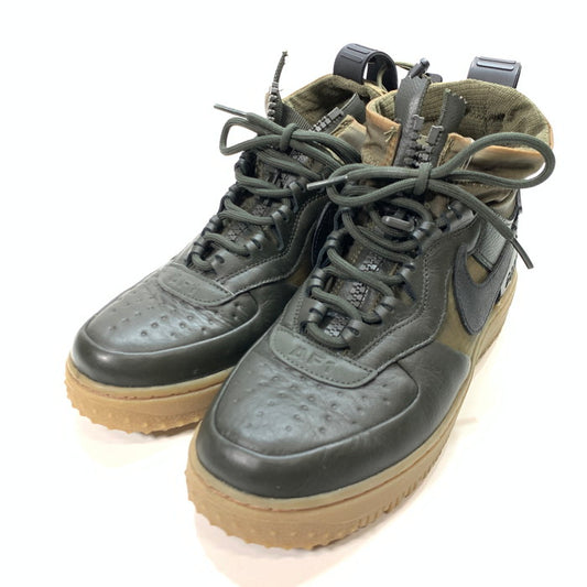 【中古品】【メンズ/レディース】 NIKE ナイキ CQ7211-300 AIR FORCE 1 HIGH WINTER GORE-TEX エアフォース 1 ゴアテックス スニーカー 160-260208-gm-25-fuz サイズ：24cm カラー：カーキ 万代Net店