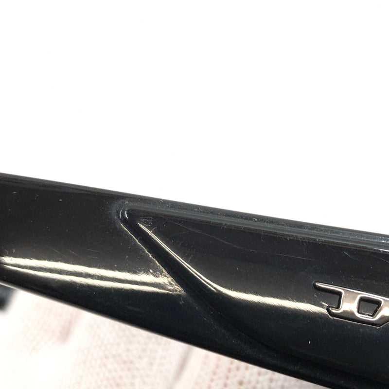 【現状渡し品】【メンズ/レディース】 DIESEL ディーゼル SQUARE SUNGLASSES DL2005 2001 スクエアサングラス アイウェア 203-260718-hn-03-fur サイズ：56ロ19 145 カラー：ブラック 万代Net店