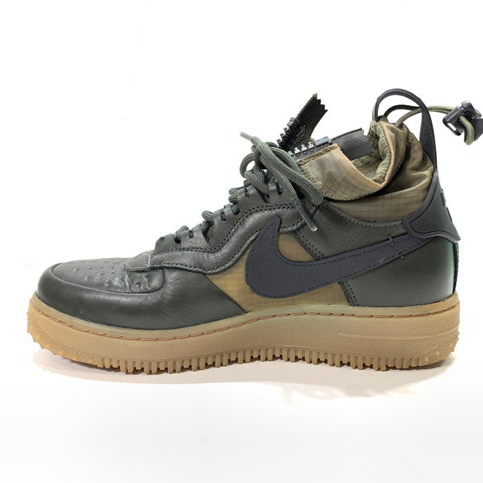 【中古品】【メンズ/レディース】 NIKE ナイキ CQ7211-300 AIR FORCE 1 HIGH WINTER GORE-TEX エアフォース 1 ゴアテックス スニーカー 160-260208-gm-25-fuz サイズ：24cm カラー：カーキ 万代Net店