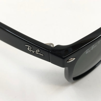 【中古品】【メンズ/レディース】 RAY-BAN レイバン NEW WAYFARER SUNGLASSES RB2132-F ニューウェイファーラー サングラス アイウェア 203-260718-hn-05-fur サイズ：55ロ18 140 カラー：ブラック 万代Net店