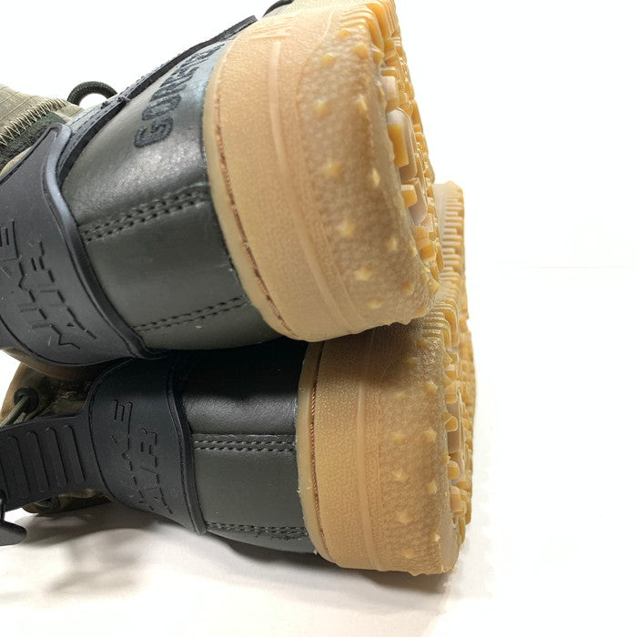 【中古品】【メンズ/レディース】 NIKE ナイキ CQ7211-300 AIR FORCE 1 HIGH WINTER GORE-TEX エアフォース 1 ゴアテックス スニーカー 160-260208-gm-25-fuz サイズ：24cm カラー：カーキ 万代Net店