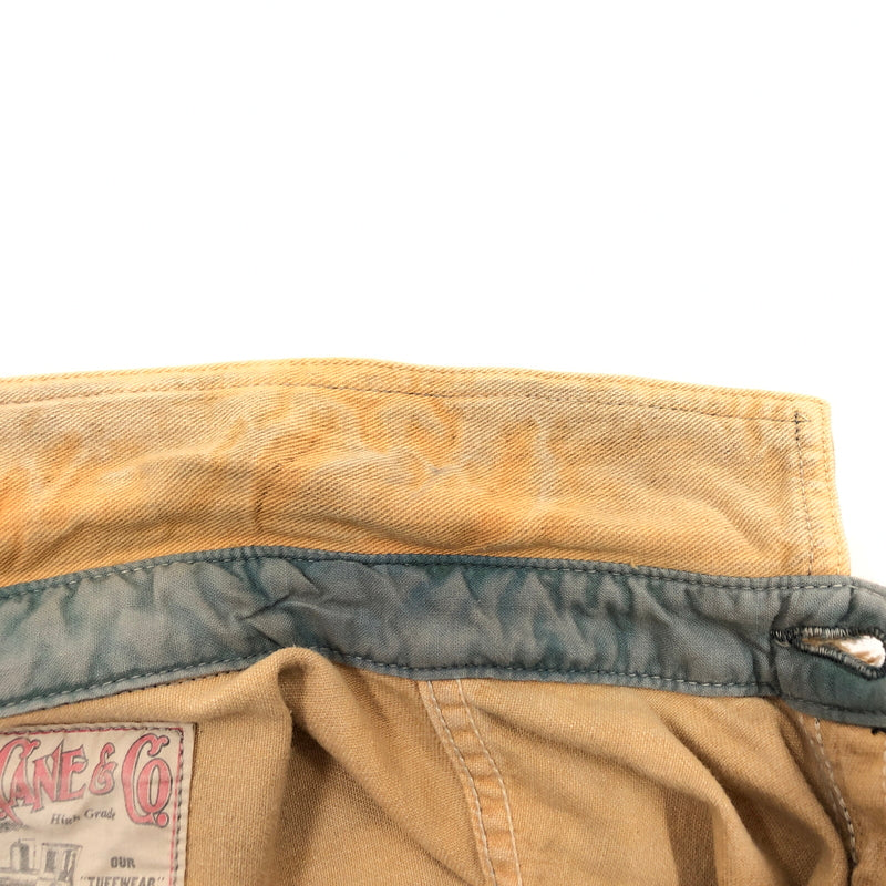 【中古品】【メンズ】 SUGAR CANE シュガーケーン DISTRESSED FINISH WORK SHIRT LOT241 ディストレスド フィニッシュ ワークシャツ カジュアルシャツ 長袖シャツ トップス 145-261010-hn-06-fur サイズ：36 カラー：ベージュ系 万代Net店