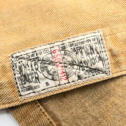 【中古品】【メンズ】 SUGAR CANE シュガーケーン DISTRESSED FINISH WORK SHIRT LOT241 ディストレスド フィニッシュ ワークシャツ カジュアルシャツ 長袖シャツ トップス 145-261010-hn-06-fur サイズ：36 カラー：ベージュ系 万代Net店
